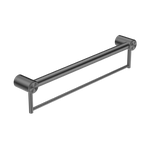 MECCA CARE 32MM GRAB RAIL WITH TOWEL HOLDER 300/600/900MM GUN METAL