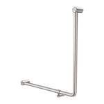 Mecca Care 32mm 90 Degree NZ4121 Accessible Toilet Grab Rail 750X750mm Brushed Nickel (NRCR3290bBN)