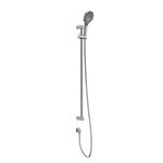 MECCA CARE 25MM GRAB RAIL AND ADJUSTABLE SHOWER RAIL SET 900MM BRUSHED NICKEL (NRCS004BN)