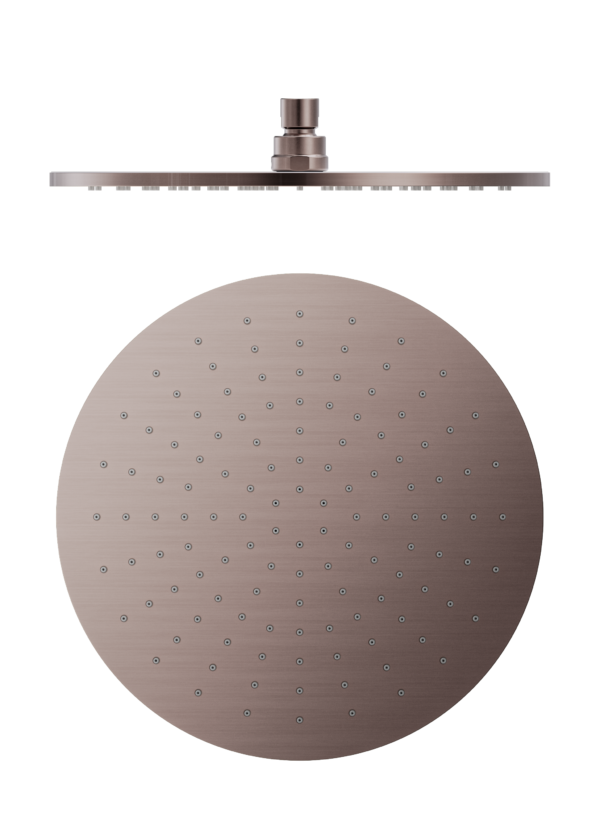300MM ROUND SHOWER HEAD BRUSHED BRONZE (NRROA1202BZ)