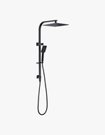 12B-335RB MATT BLACK TWIN SHOWER