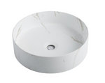 Marble look basin -PA4040M2