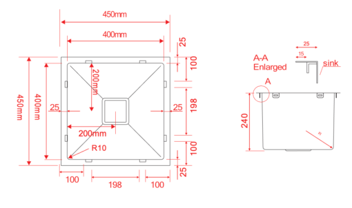 Kitchen Sink – RBK-45B