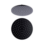 200MM ROUND SHOWER HEAD MATTE BLACK (NRROA0802MB)