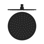 250MM ROUND SHOWER HEAD MATTE BLACK (NRROA1001MB)
