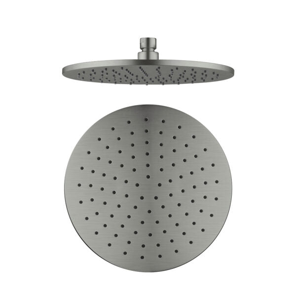 250MM ROUND SHOWER HEAD GUN METAL (NRROA1001GM)