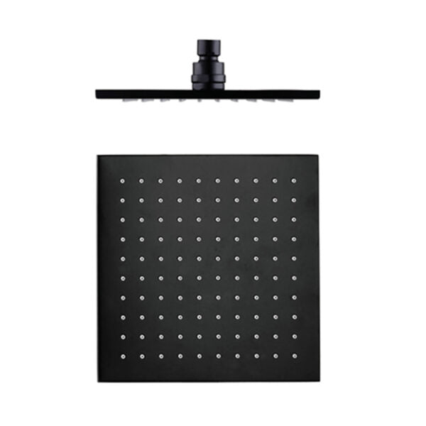 250MM SQUARE SHOWER HEAD MATTE BLACK (NRROB1003MB)