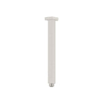 SQUARE CEILING ARM 300MM LENGTH BRUSHED NICKEL (NR504300BN)