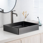 Stainless Steel Rectangular Basin – Modern Bathroom Sink