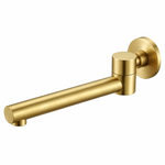 Lucito Swivel Bath Spout Brushed Brass