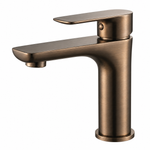 Solsona Basin Mixer Brushed Bronze