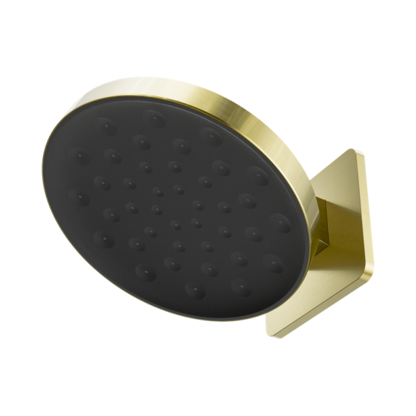 SERENITY WALL SHOWER HEAD BRUSHED GOLD (24D002BG)