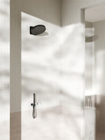 SERENITY WALL SHOWER HEAD MATTE BLACK (24D002MB)