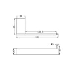 CELIA TOILET ROLL HOLDER BRUSHED NICKEL (NR4686BN)