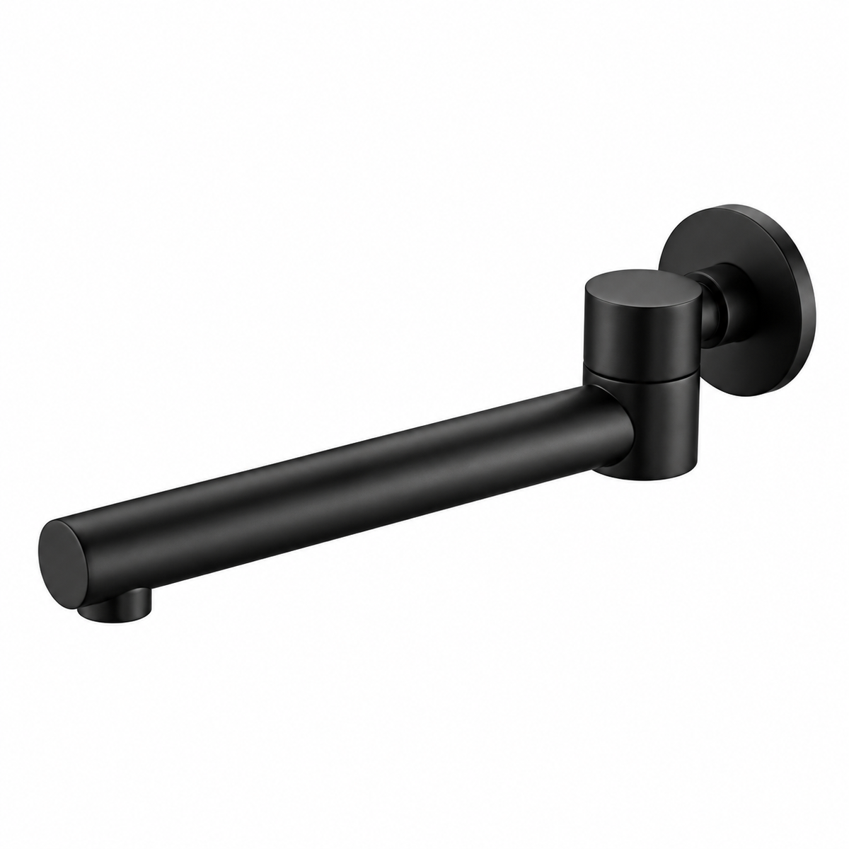 Lucito Swivel Bath Spout Matte Black