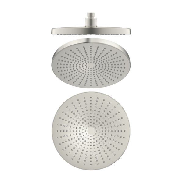 OPAL 250MM SHOWER HEAD BRUSHED NICKEL (NR508079BN)