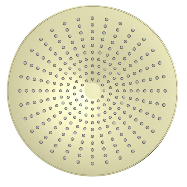 OPAL 250MM SHOWER HEAD BRUSHED GOLD (NR508079BG)