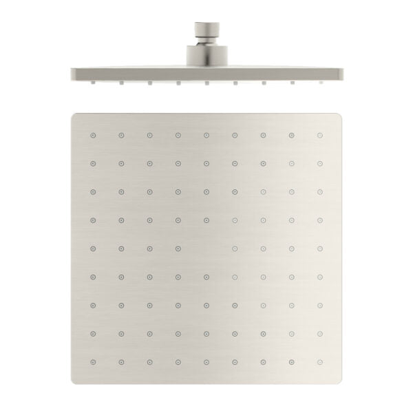 250MM ABS SQUARE SHOWER HEAD BRUSHED NICKEL (NR508089BN)