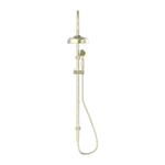 YORK TWIN SHOWER WITH METAL HAND SHOWER AGED BRASS (NR69210502AB)