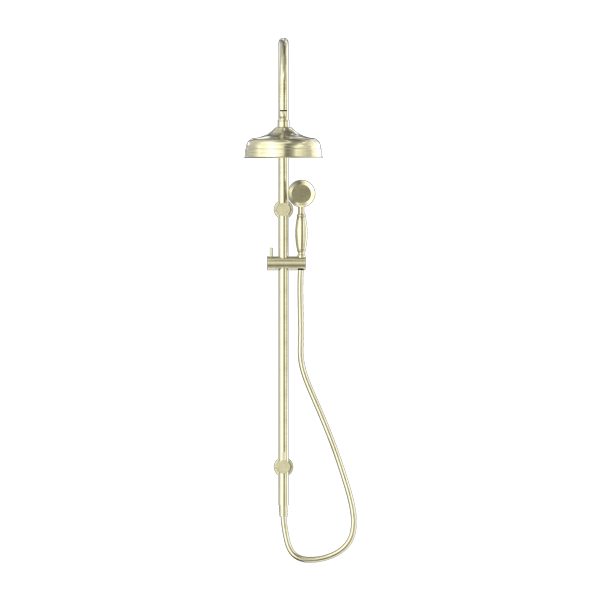 YORK TWIN SHOWER WITH METAL HAND SHOWER AGED BRASS (NR69210502AB)