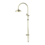 YORK TWIN SHOWER WITH METAL HAND SHOWER AGED BRASS (NR69210502AB)