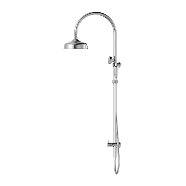YORK TWIN SHOWER WITH METAL HAND SHOWER CHROME (NR69210502CH)