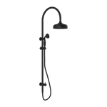 YORK TWIN SHOWER WITH METAL HAND SHOWER MATTE BLACK (NR69210502MB)