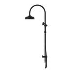 YORK TWIN SHOWER WITH METAL HAND SHOWER MATTE BLACK (NR69210502MB)