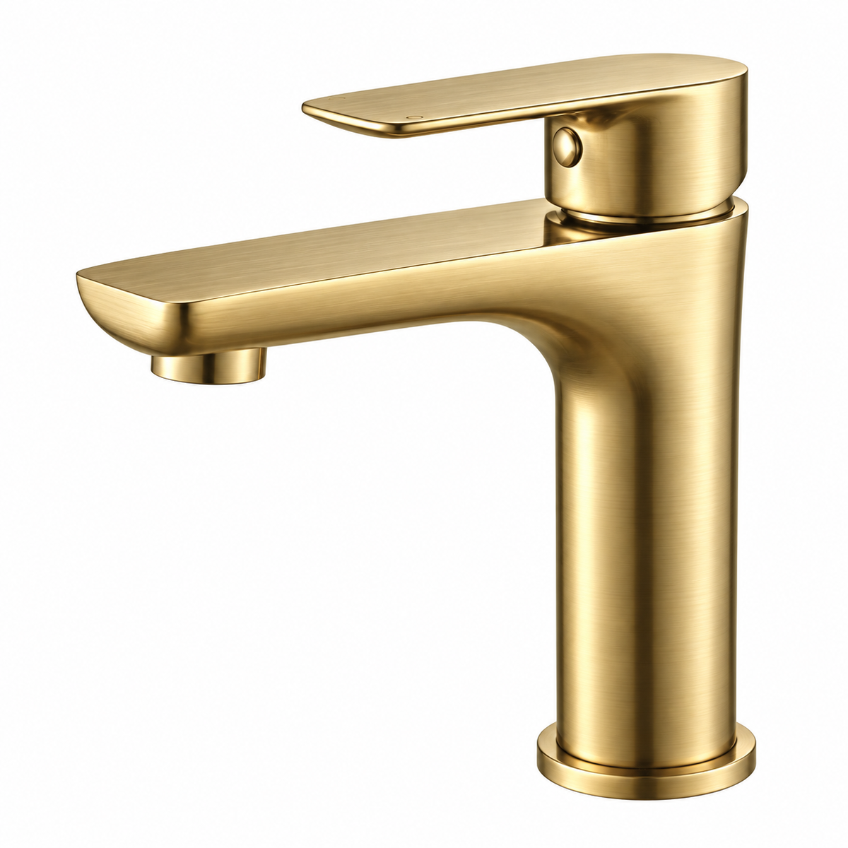 Solsona Basin Mixer Brushed Brass