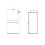 PEARL ROBE HOOK CHROME (NR8082CH)