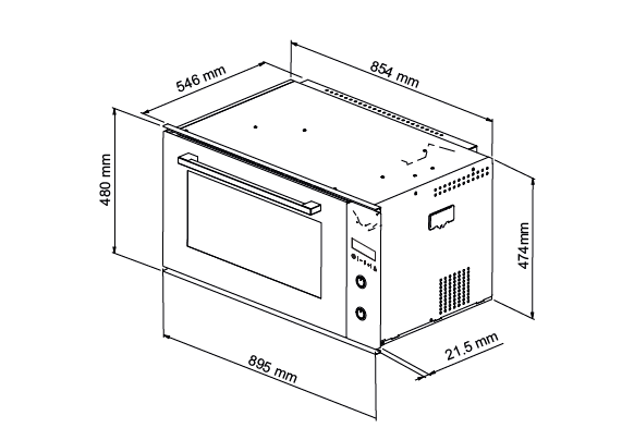 EO900LSX – Electric Multifunction Oven