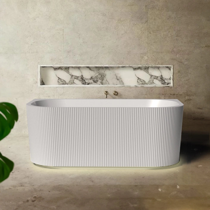 BTH-1700 FLUTED FREESTANDING BATH TUB