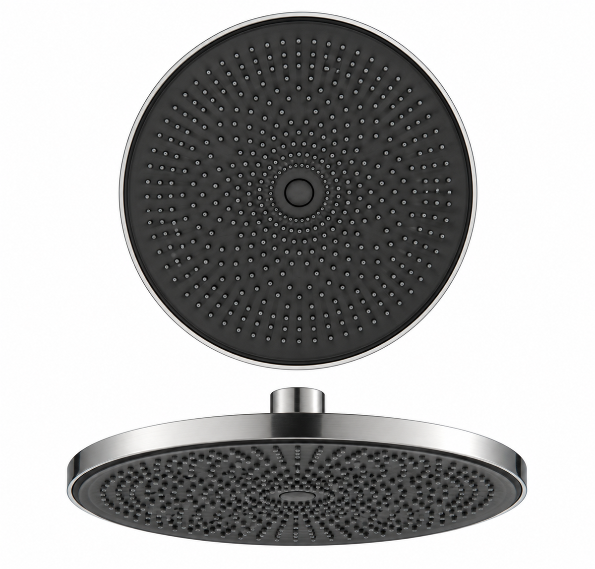Lucito 250mm ABS Shower Head Brushed Stainless