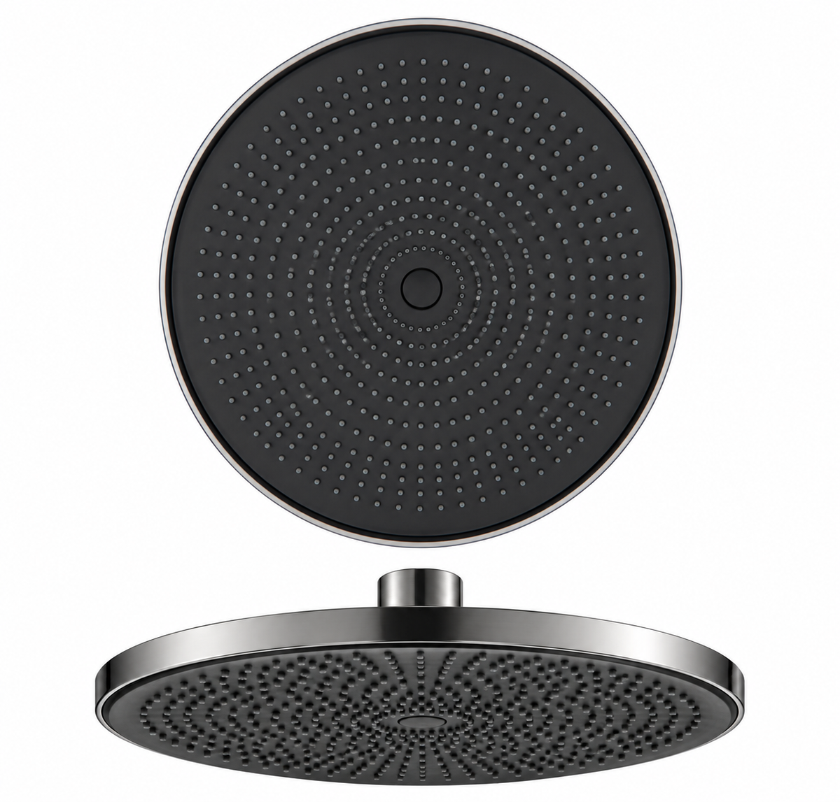 Lucito 250mm ABS Shower Head Gun Metal