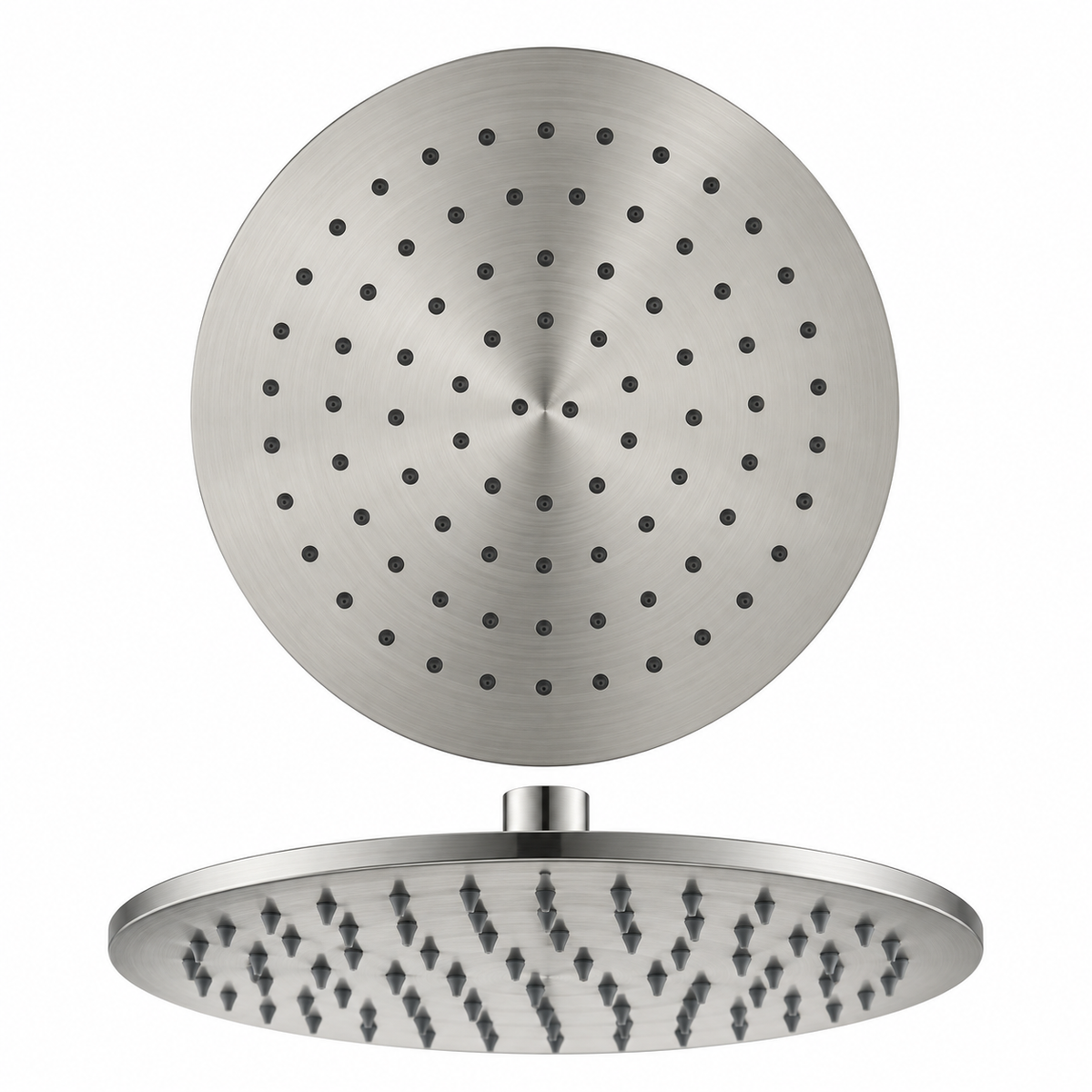 Lucito 250mm Stainless Steel Shower Head Brushed Stainless