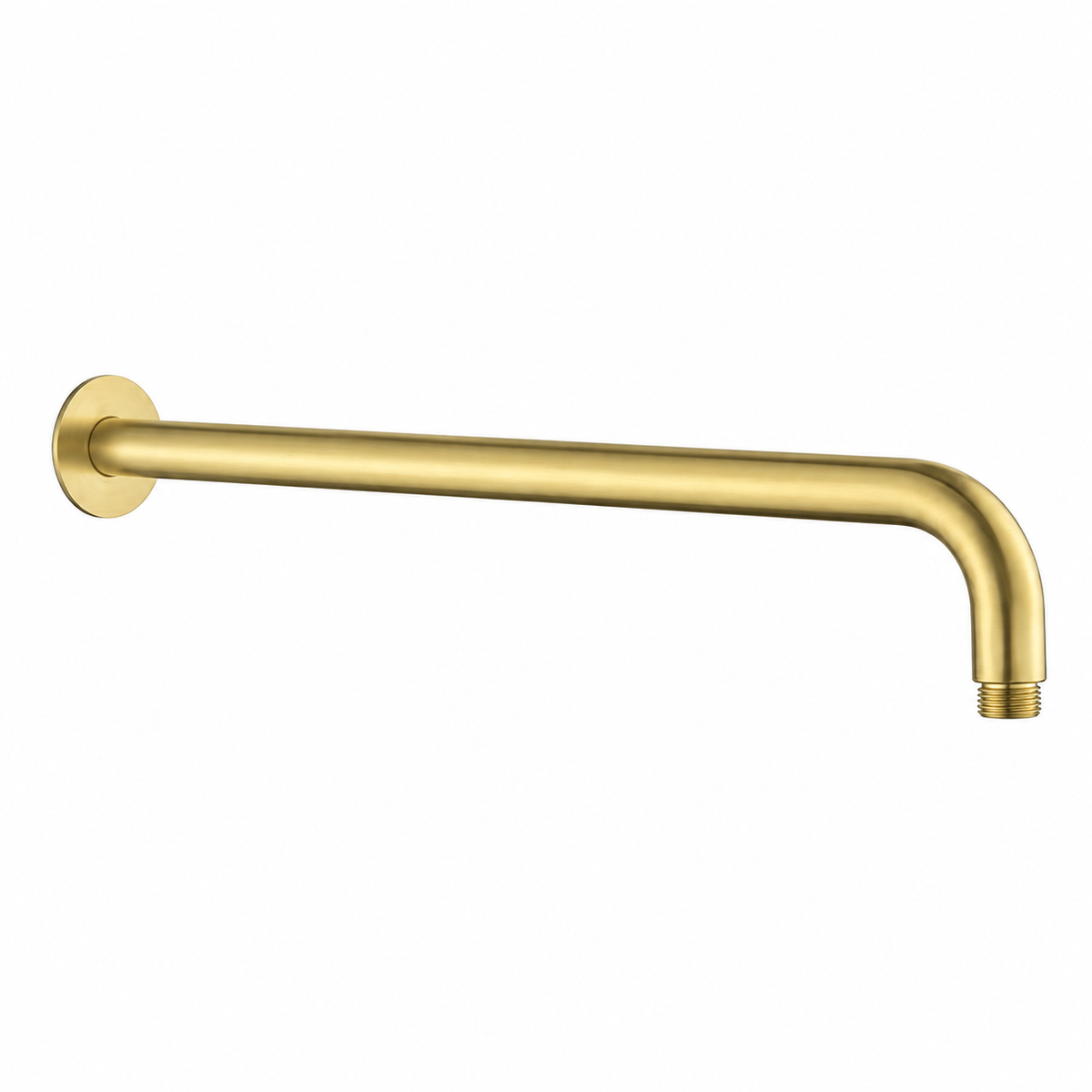 Lucito 400 Wall Mount Shower Arm – Brushed Brass