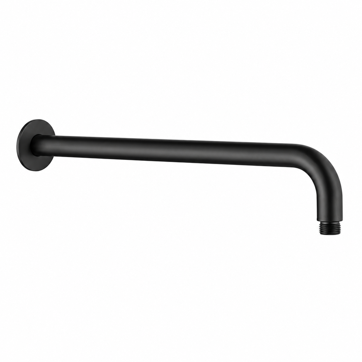 Lucito 400 Wall Mount Shower Arm – Matte Black