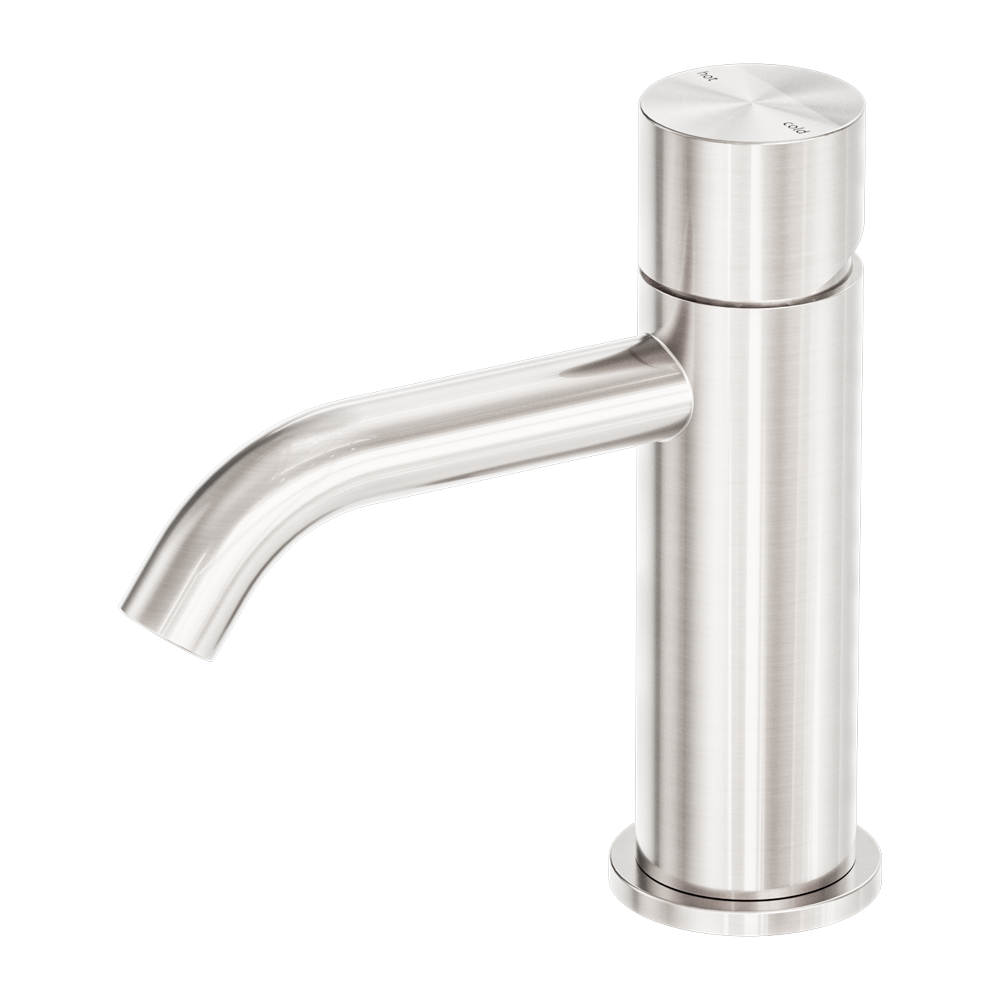 Zen SS316L Basin Mixer Handless Brushed Nickel (NR162201bBN) - Royal Bath & Kitchen