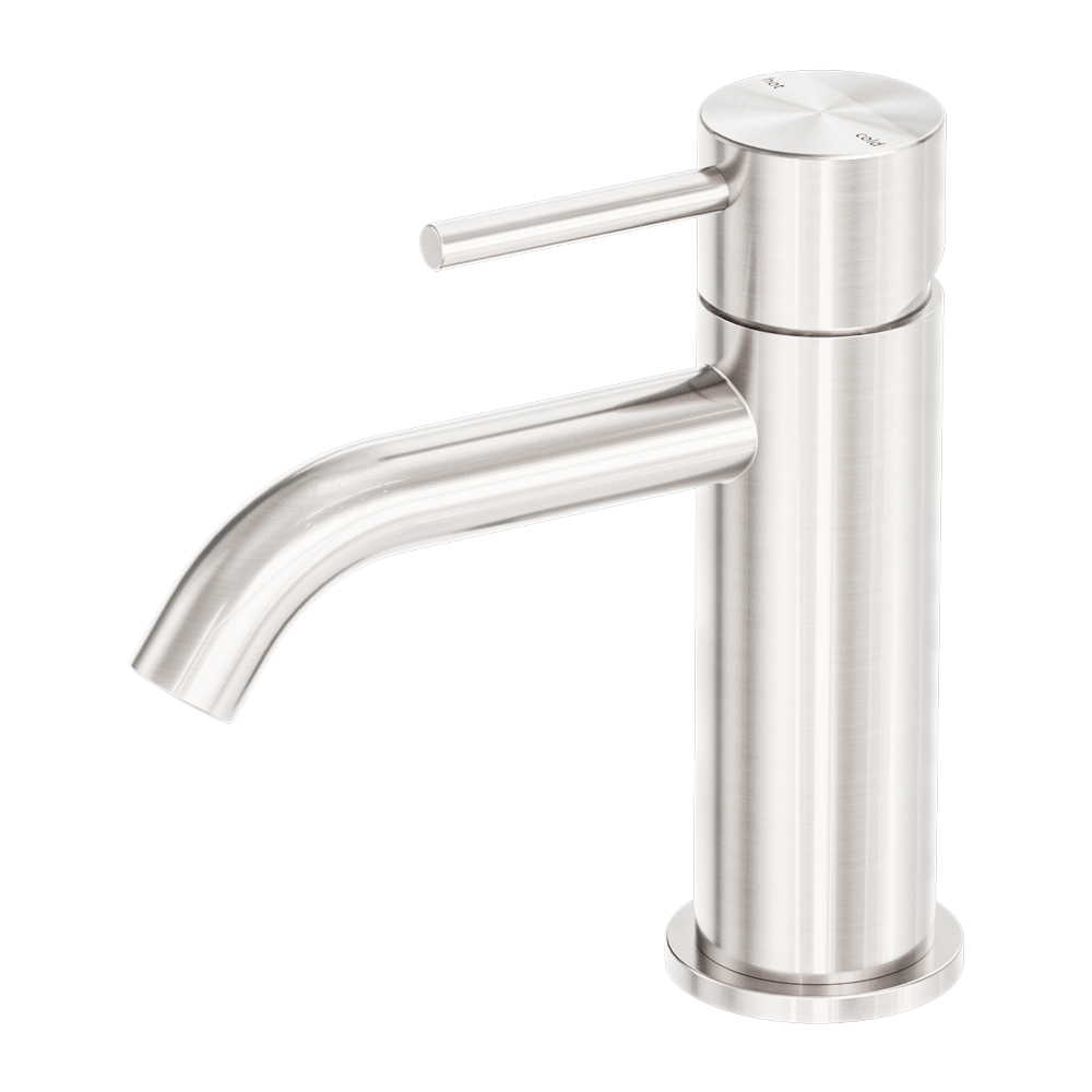 Zen SS316L Basin Mixer Brushed Nickel (NR162201BN) - Royal Bath & Kitchen