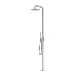 Zen SS316L Outdoor Freestanding Shower Column Brushed Nickel (NR162205aBN)