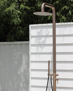 Zen SS316L Outdoor Freestanding Shower Column Brushed Bronze (NR162205aBZ)
