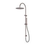 Zen SS316L Outdoor Showers With Outdoor Shower Hose Brushed Bronze (NR162205c01BZ)