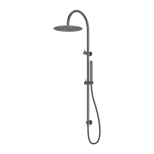 Zen SS316L Outdoor Showers With Outdoor Shower Hose Graphite (NR162205c01GR)