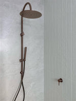 Zen SS316L Outdoor Showers With Outdoor Shower Hose Brushed Bronze (NR162205c01BZ)