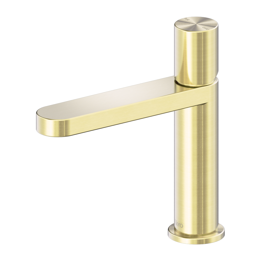 Pure Basin Mixers Brushed Gold - Royal Bath & Kitchen