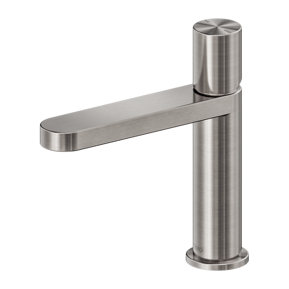 Pure Basin Mixers Brushed Nickel - Royal Bath & Kitchen