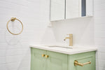 MECCA HAND TOWEL RING BRUSHED GOLD (NR1980BG)