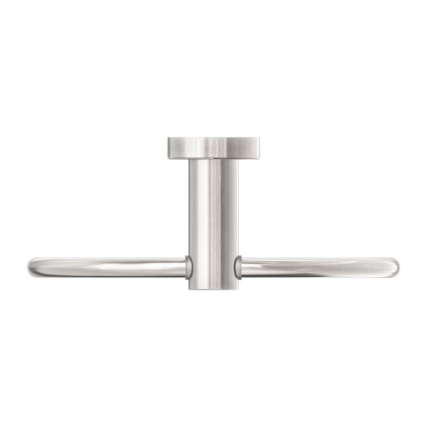 MECCA HAND TOWEL RING BRUSHED NICKEL (NR1980BN)