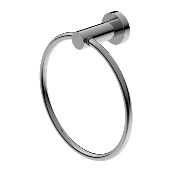 MECCA HAND TOWEL RING CHROME (NR1980CH)