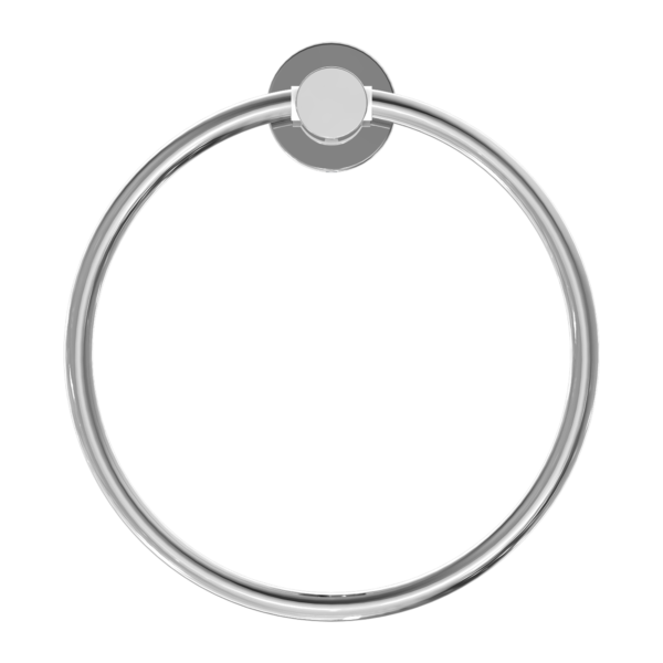 MECCA HAND TOWEL RING CHROME (NR1980CH)